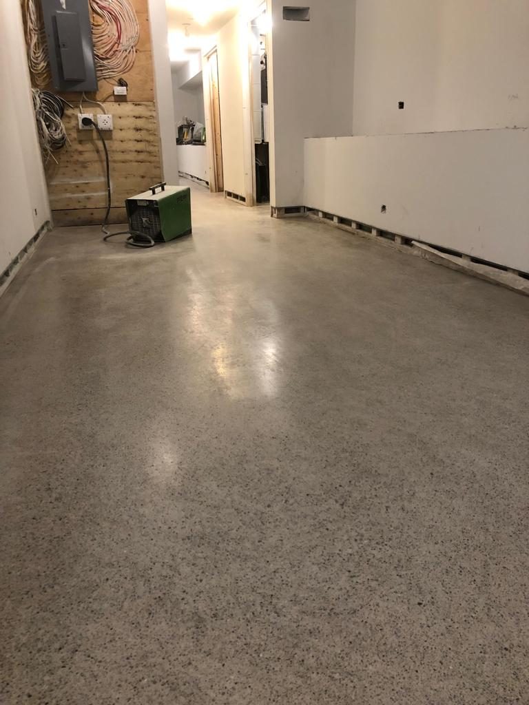 new concrete polished floors