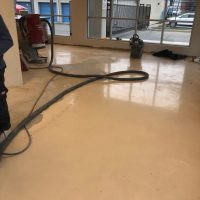 concrete flooring polishing