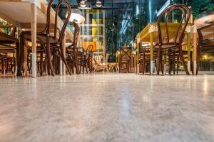 concrete floor polishing