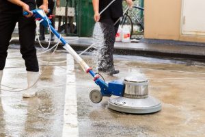 polished concrete maintenance