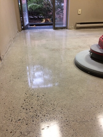 concrete floor milton