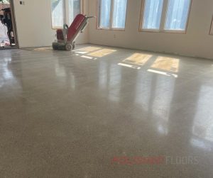 concrete polishing for commercial unit toronto