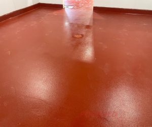 red concrete floors in scarborough