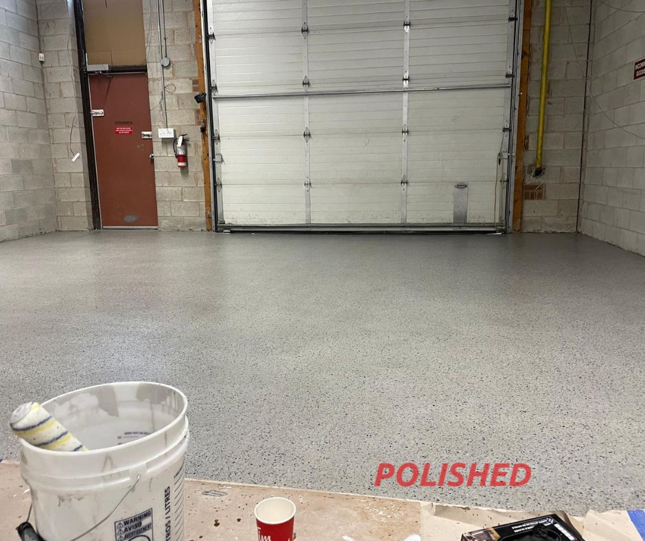 garage flex system epoxy application