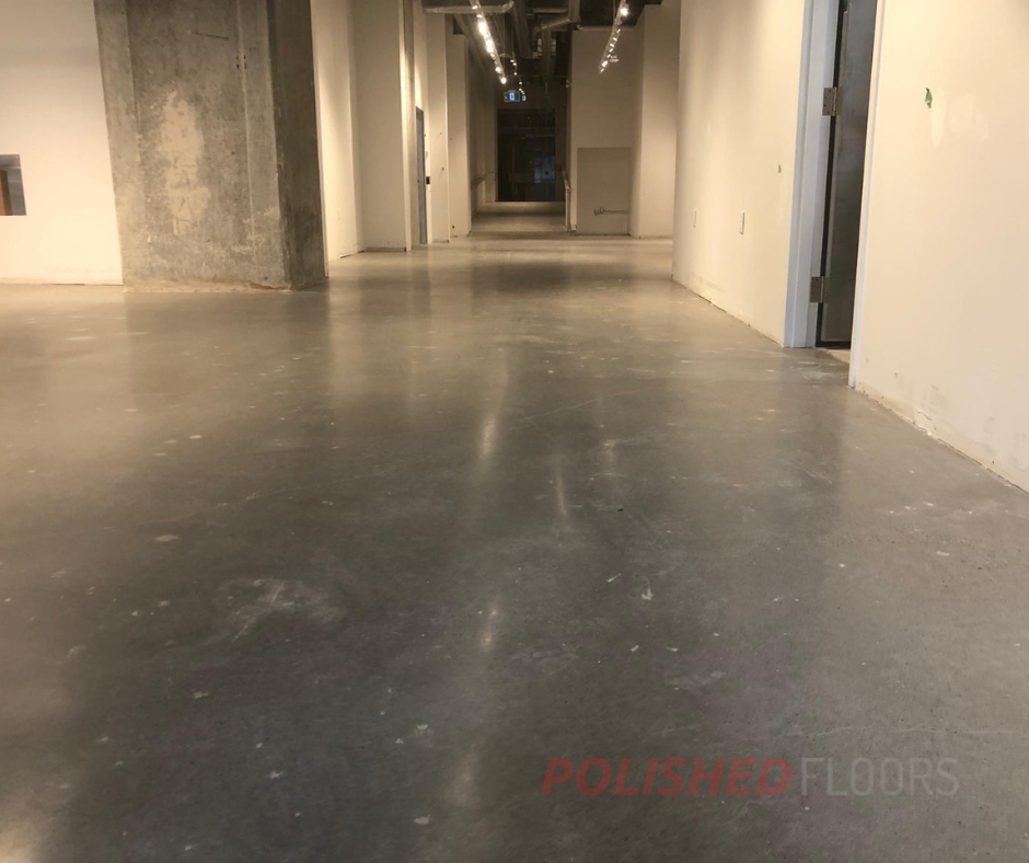 concrete floor transformation commercial