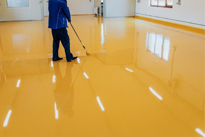 Polyaspartic floor Coating