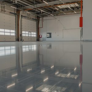 car showroom epoxy flooring