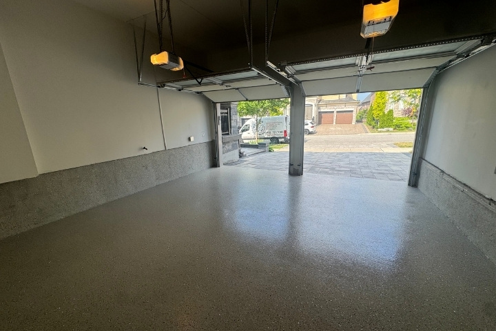 double garage epoxy