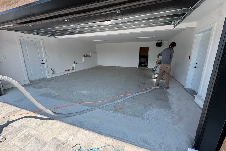polished concrete for riverdale garage polished concrete for riverdale garage