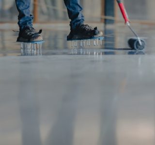 Polyaspartic Coating for showroom