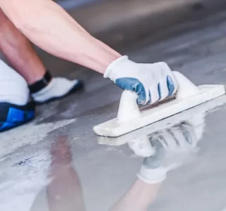 concrete floors not slippery