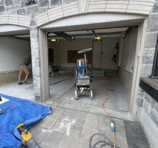 double garage floor polishing