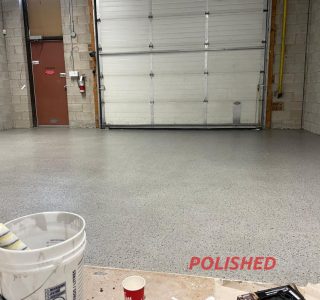 garage flex system epoxy application