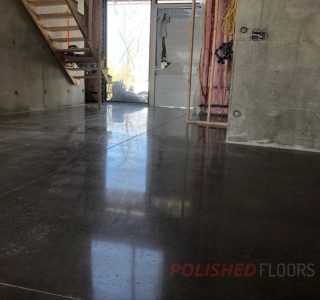 high gloss concrete polishing process